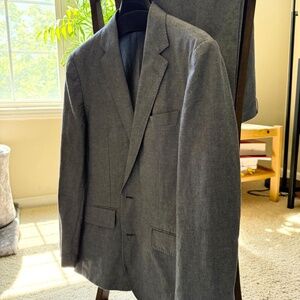 Grey J. Crew Suit, Never Worn